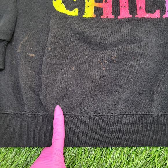 Vintage 80s Problem-Child Sweatshirt Womens XL 22x22 Boxy - Picture 2 of 13